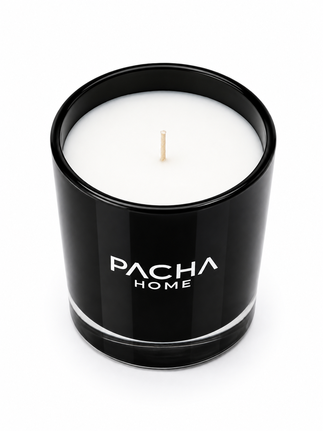 Siyah Cam Mum Detay Görünüm - Pacha Home